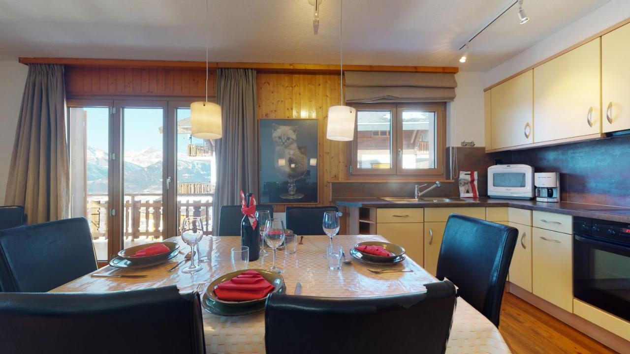 Greppons Cosy & Mountain Apartments By Alpvision Residences Veysonnaz Dış mekan fotoğraf