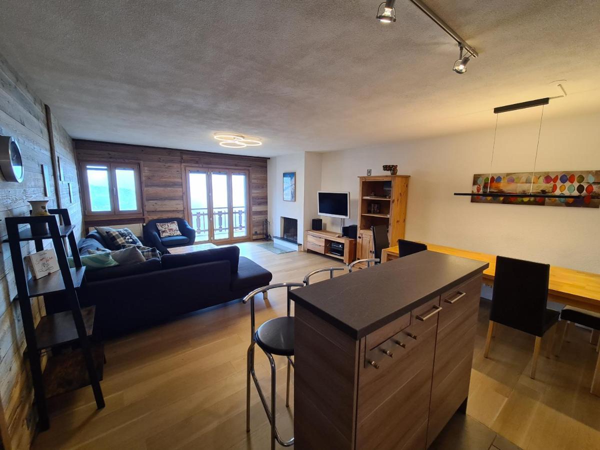 Greppons Cosy & Mountain Apartments By Alpvision Residences Veysonnaz Dış mekan fotoğraf