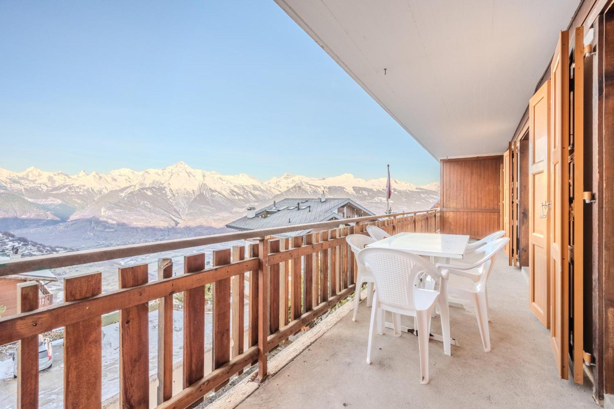 Greppons Cosy & Mountain Apartments By Alpvision Residences Veysonnaz Dış mekan fotoğraf